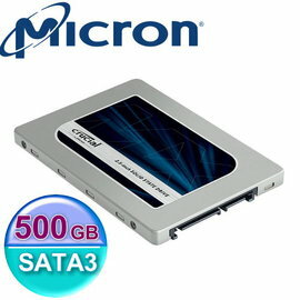 Crucial 美光 Micron SSD MX200 MLC 7mm 500GB SATA3 固態硬碟