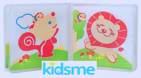 Kidsme-沐浴故事書-動物系列 洗澡玩具 KM230022