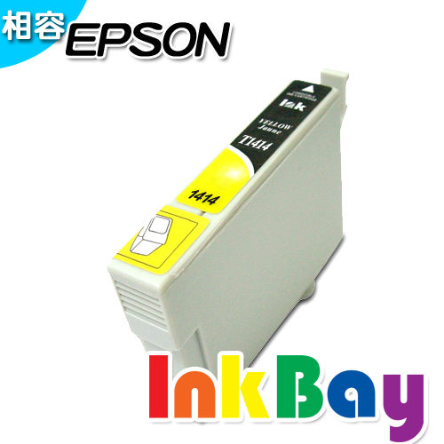 EPSON T1414(黃色)相容墨水匣/適用機型：Epson Stylus ME320/ME340  