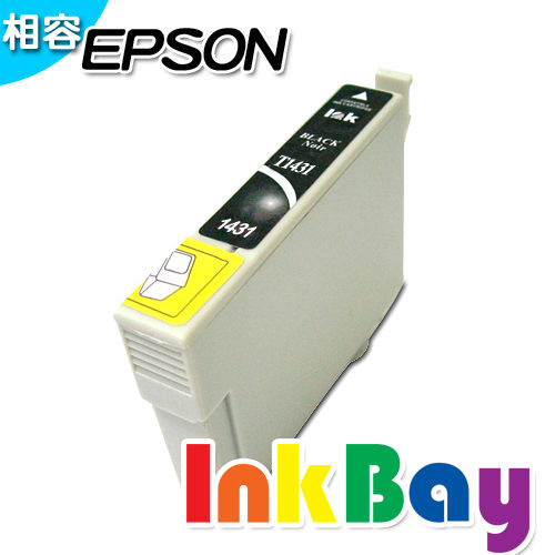 EPSON T1431(No.143XL黑色)相容墨水匣/適用機型：Epson Stylus ME900/ME960/ME82WD/ME940FW  