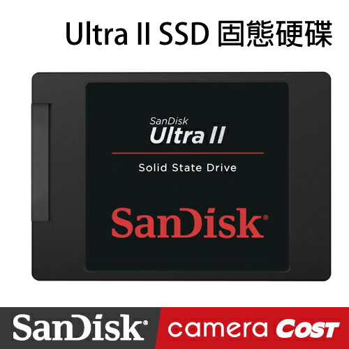 ★飆速每秒550MB★SanDisk Ultra II 240GB SATAIII SSD固態硬碟  