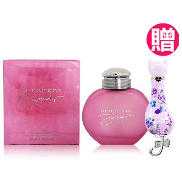 Burberry 豔陽 女性淡香水 100ml 贈NOVAE春日戀曲12ml小香-裸裝瓶(款式隨機)《Belle倍莉小舖》