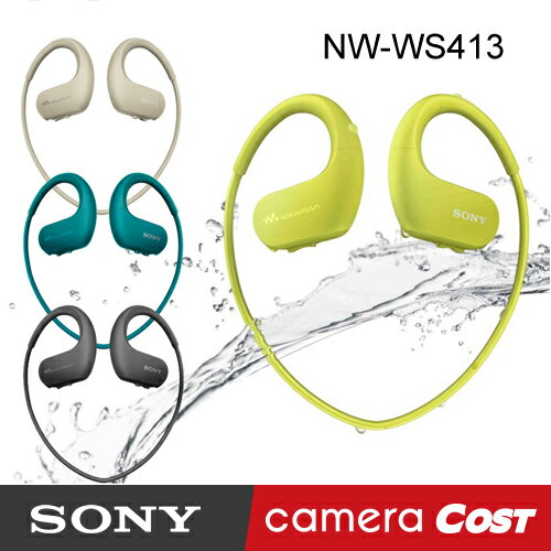 ★全新開賣★ SONY Walkman NW-WS413 4GB 防水數位耳機隨身聽 公司貨 新 W273S  