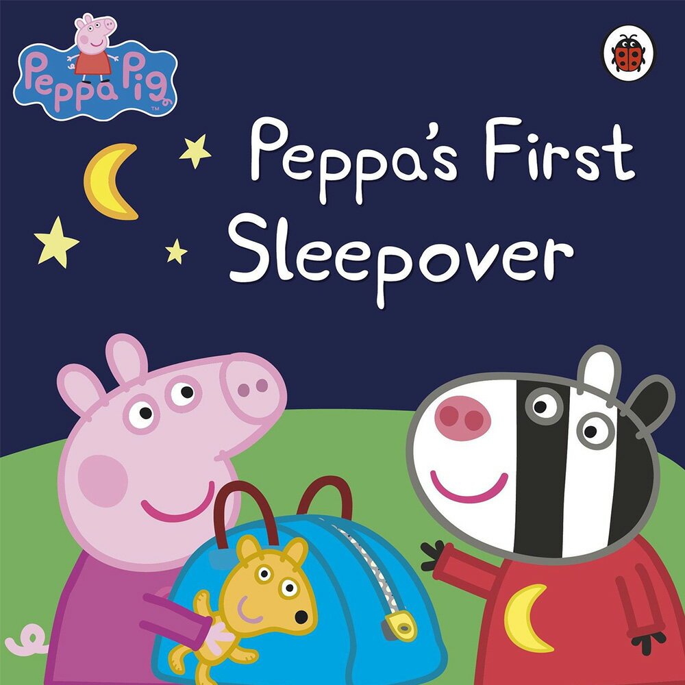 Peppa Pig：Peppa's First Sleepover 佩佩豬到朋友家過夜 平裝本故事書