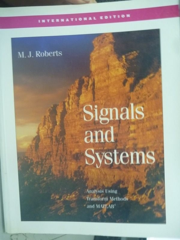 【書寶二手書T6／大學資訊_ZBE】Signals and systems : analysis
