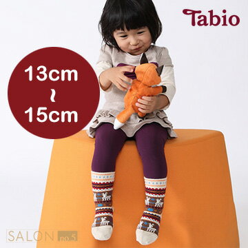 【聖誕限定款】靴下屋Tabio 兒童馴鹿圖案中筒短襪 13~15cm
