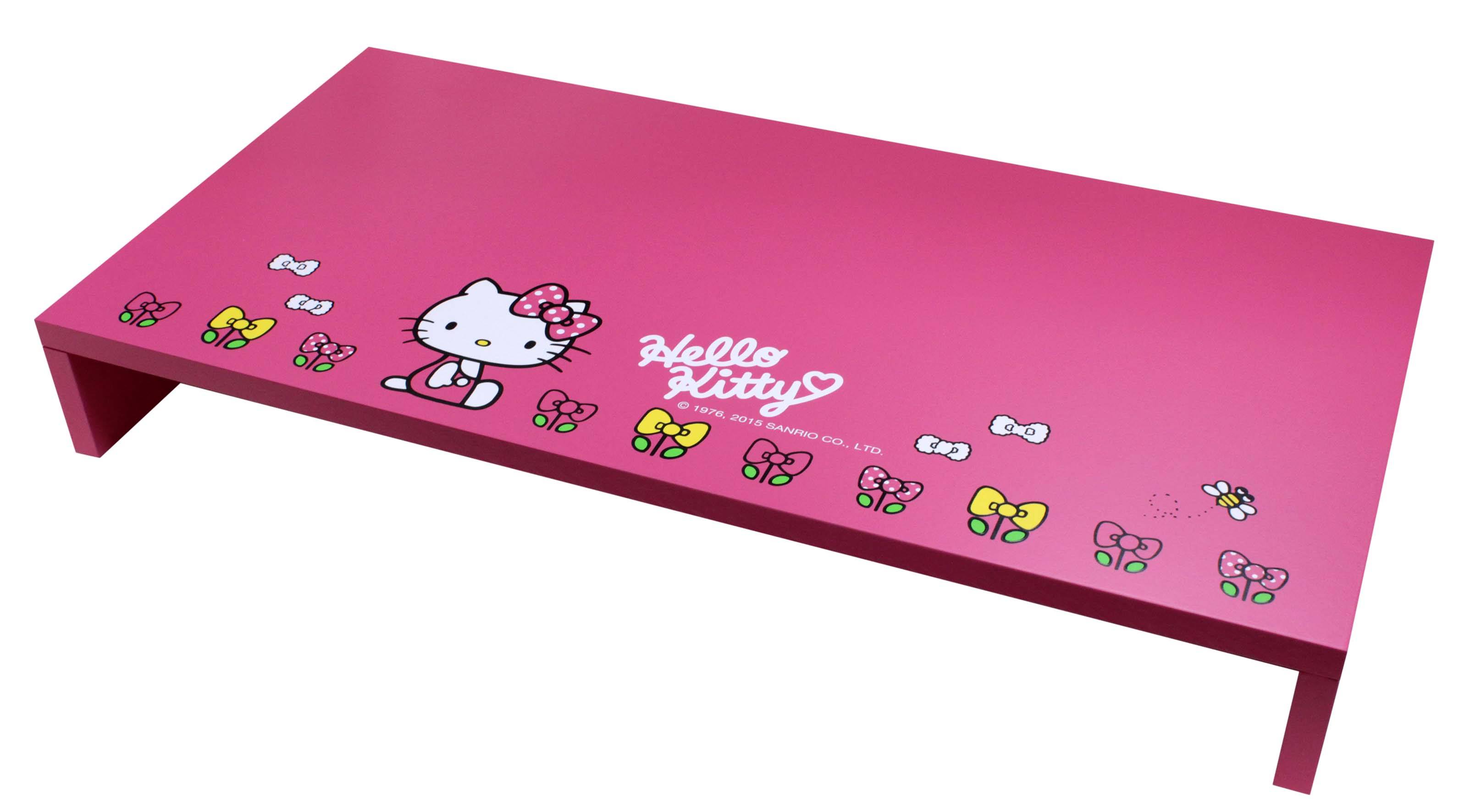 【真愛日本】16051300001	鍵盤螢幕架-KT 三麗鷗 Hello Kitty 凱蒂貓鍵盤 螢幕收納架 生活用品