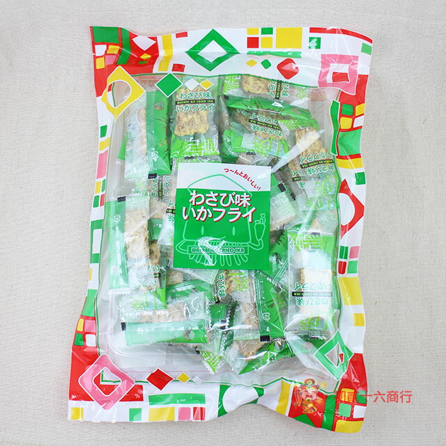 【0216零食會社】日本SANTA山葵味炸烏賊脆片130g