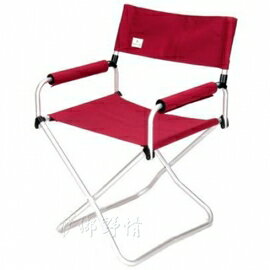 【鄉野情戶外專業】 Snow Peak |日本|Red Folding Chair雪峰/露營用品/寬版摺疊椅/戶外椅/休閒座椅_LV-070RD