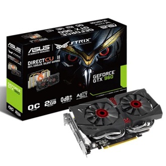 華碩 GTX960-DC2OC-2GD5 顯示卡