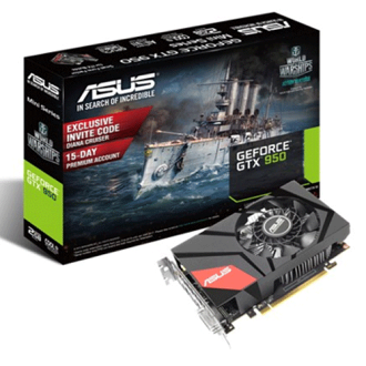 【ASUS 華碩 】GTX950-M-2GD5 顯示卡