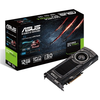 華碩 ASUS GTXTITANX-12GD5 顯示卡