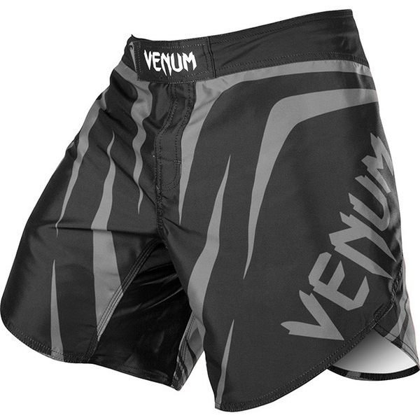 VENUM熱銷限量黑灰色款MMA-耐穿型格鬥短褲VENUM搏擊訓練褲UFC拳擊褲1039