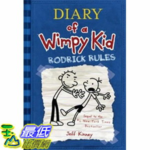 [ 美國直購 2016 暢銷書] Rodrick Rules (Diary of a Wimpy Kid, Book 2) Hardcover