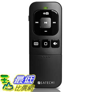 [美國直購] Satechi BT MediaRemote 黑色 多媒體 遙控器 iPhone/iPad/Mac 專用 Multi-Media Remote Control  