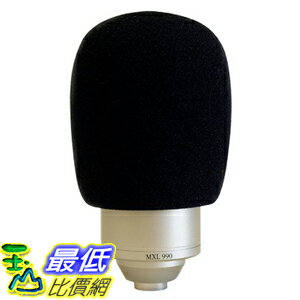 [美國直購] MXL WS-002 麥克風罩 Foam Windscreen 770/990 適用 fit any microphone with a grill  