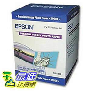 [玉山最低比價網] EPSON S041302 優質照片滾筒紙(100mm x 8m)(4" x 26")(豐原現貨) $199