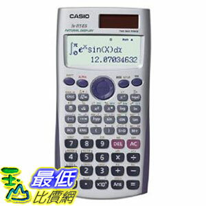 [美國直購 Shop USA] Casio FX-115ES Advanced Scientific Calculator with 2-Line Natural Textbook Display 計算器