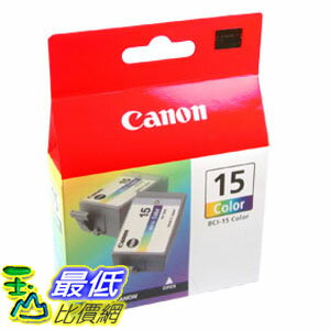 [玉山最低比價網] CANON BCI-15BK 黑色墨水匣雙包裝 RE $589