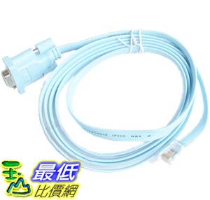 _B@[玉山最低比價網]  CISCO 產品系列適用Console 線 DB9轉RJ45 Console Cable(12264_Y00a) $40  
