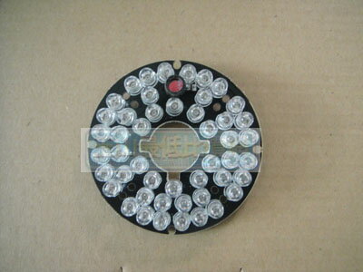 _a@[外徑6.0cm 內徑1.9cm] 圓形 紅外線燈板 48顆 5mm 紅外線LED燈 (18196)_D03