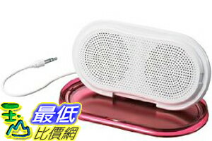 [美國直購 ShopUSA] Sony 旅行喇叭 SRSTP1PK Passive Travel Speakers (Pink)$1388