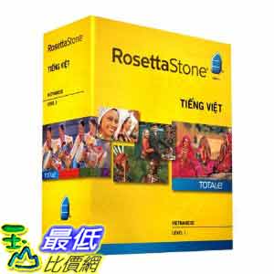 [美國直購ShopUSA] 羅塞塔石碑 Rosetta Stone V4 TOTALe: Vietnamese Level 1 $9712  