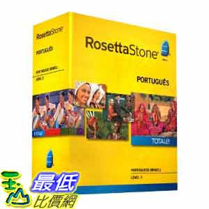[美國直購ShopUSA] 羅塞塔石碑 Rosetta Stone V4 TOTALe: Portuguese (Brazil) Level 3 $11602  