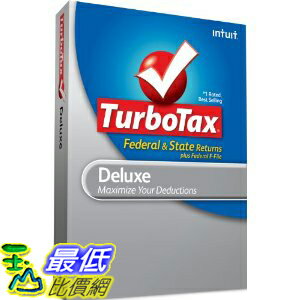 [美國直購 ShopUSA] 聯邦 TurboTax Deluxe Federal + e-File + State 2010  $2097  