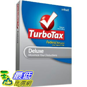 [美國直購 ShopUSA] 聯邦 TurboTax Deluxe Federal + e-Ffile 2010 $1854  