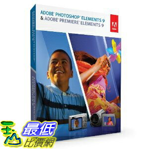 [美國直購 ShopUSA] 軟體 Adobe Photoshop Elements 9 Adobe & Premiere Elements 9  $4923  