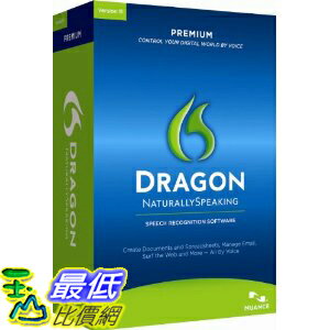 [美國直購 ShopUSA] 龍 Dragon NaturallySpeaking Premium 11 $5760  