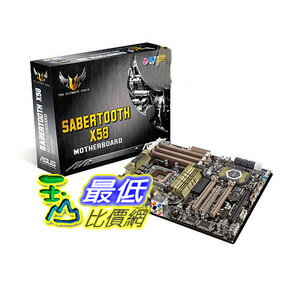 [玉山最低比價網](美國代訂) New Asus US SABERTOOTH X58 Desktop Motherboard - Intel - Socket B LGA-1366 With 3 Pcie X16 Slots $9499