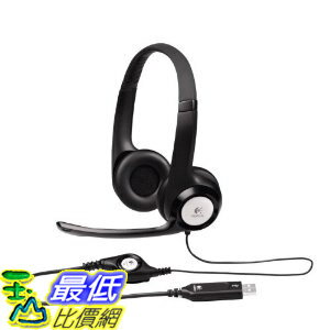 [美國直購 ShopUSA] Logitech 耳機 ClearChat Comfort USB Headset (Black) $1744