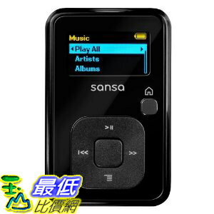 [美國直購 ShopUSA] 全新隨身聽 SanDisk Sansa Clip+ 8GB 8G MP3(Black) $2798