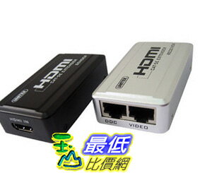 _a[玉山最低比價網 ]全鋁合金 HDMI 轉 CAT5E 網路線 影音訊號發送、接收 轉換器 (20732) $1919