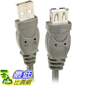 [美國直購 ShopUSA]  Belkin F3U134-06 USB 延長線 Extension Cable - 6ft $542  
