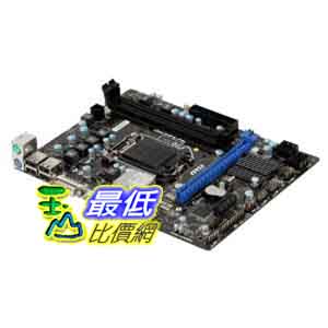 [美國直購 ShopUSA] MSI 台式機主板 LGA1155/Intel H61 (B3)/DDR3/A and GbE/MicroATX Motherboard $2140  