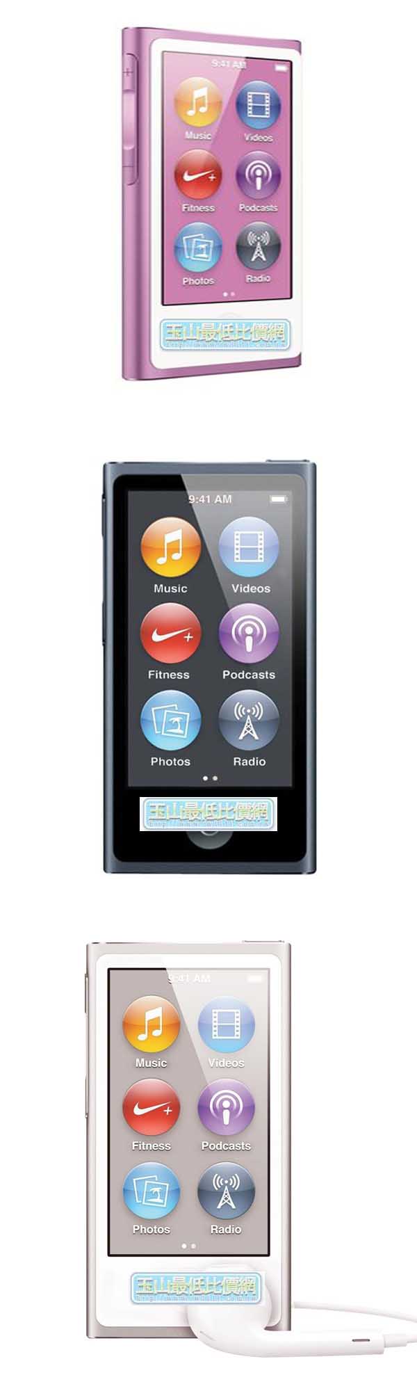 [美國直購 ShopUSA] Apple iPod nano 16GB Silver (7th Generation) NEWEST MODEL $5900  