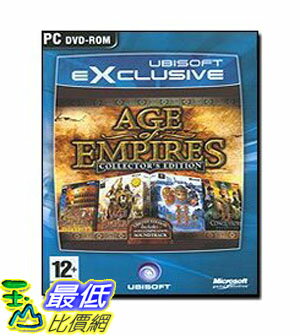 [美國直購 DVD版] Age Of Empires 帝國時代 Collector's Edition (Limited Edition) $820  