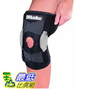 [美國直購 ShopUSA] Mueller 護膝 Adjustable Hinged Knee Brace One Size _TA15$1388