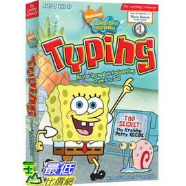 [美國兒童教育軟體] 美國兒童打字軟體 SpongeBob Squarepants Typing 2008 5 $845