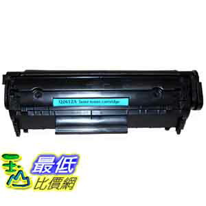 [美國直購] Compatible HP Q2612A Black Toner Cartridge for use in LaserJet Printers 1012, 1018, 1020, 1022, 3015, 3020, 3030 $760