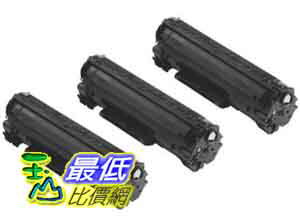 [美國直購] 3 Pack Canon 128 (3500B001) Toner Cartridge Compatible by LINKYO? LY-3500B001-128 - Black 2100 Yield $1864
