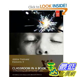 [美國直購 ShopUSA] 軟體 Adobe Premiere Elements 11 Classroom in a Book (Classroom in a Book (Adobe)) $1643  