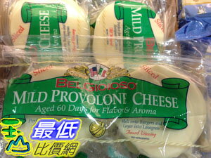 _%[ 需低溫宅配 玉山最低比價網] COSCO BELGIOIOSO SLICED MILD PROVOLONE 菠蘿 伏酪切片 乾酪 907G _C114805