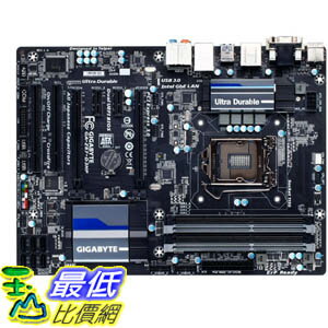 [美國直購 ShopUSA] Gigabyte 主機板 Z87 LGA 1150 CrossFireX HDMI DVI ATX Motherboard (GA-Z87-D3HP) $6291