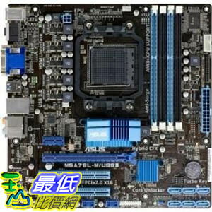 [美國直購 ShopUSA] Asus 主機板 Micro ATX DDR3 1600 AMD AM3+ Motherboard M5A78L-M/USB3 $2709