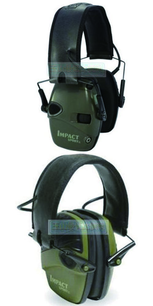 [104美國直購] 耳罩式 抗噪耳機 Howard Leight R-01526 Impact Sport OD Electric Earmuff Green $2349  