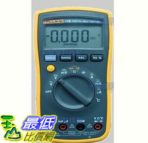 (公司貨) 美國福祿克 FLUKE F17B+ /EM數位萬用表三用電表 維修 測試 研究